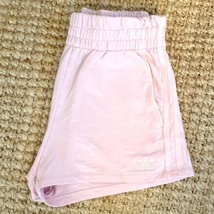 Pink adidas shorts